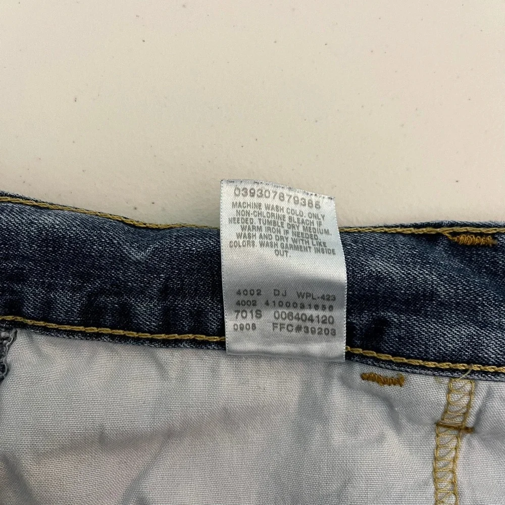 Levis Carpenter Loose Straight Jeans Mens 40x30 Blue Denim Utility Pants